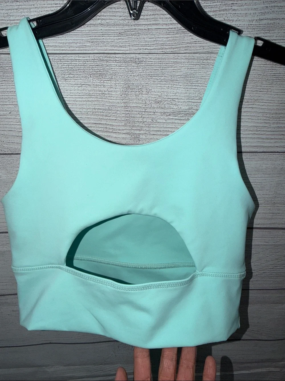 DYI Mint Scoop Neck Sports Bra